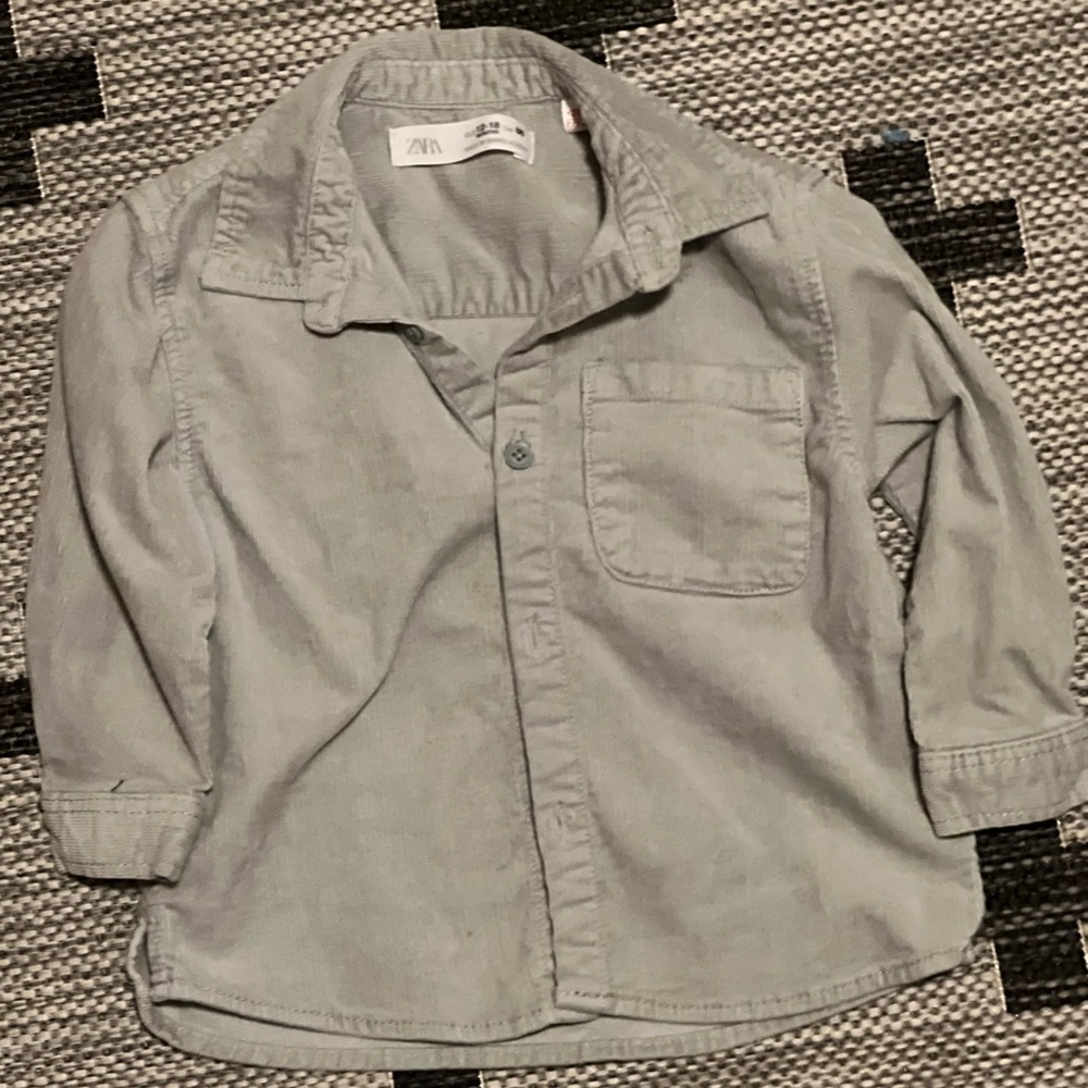 Zara toddler button up